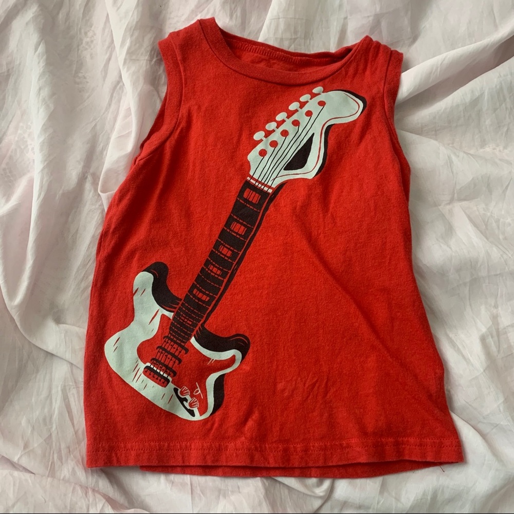 guitar muscle tee